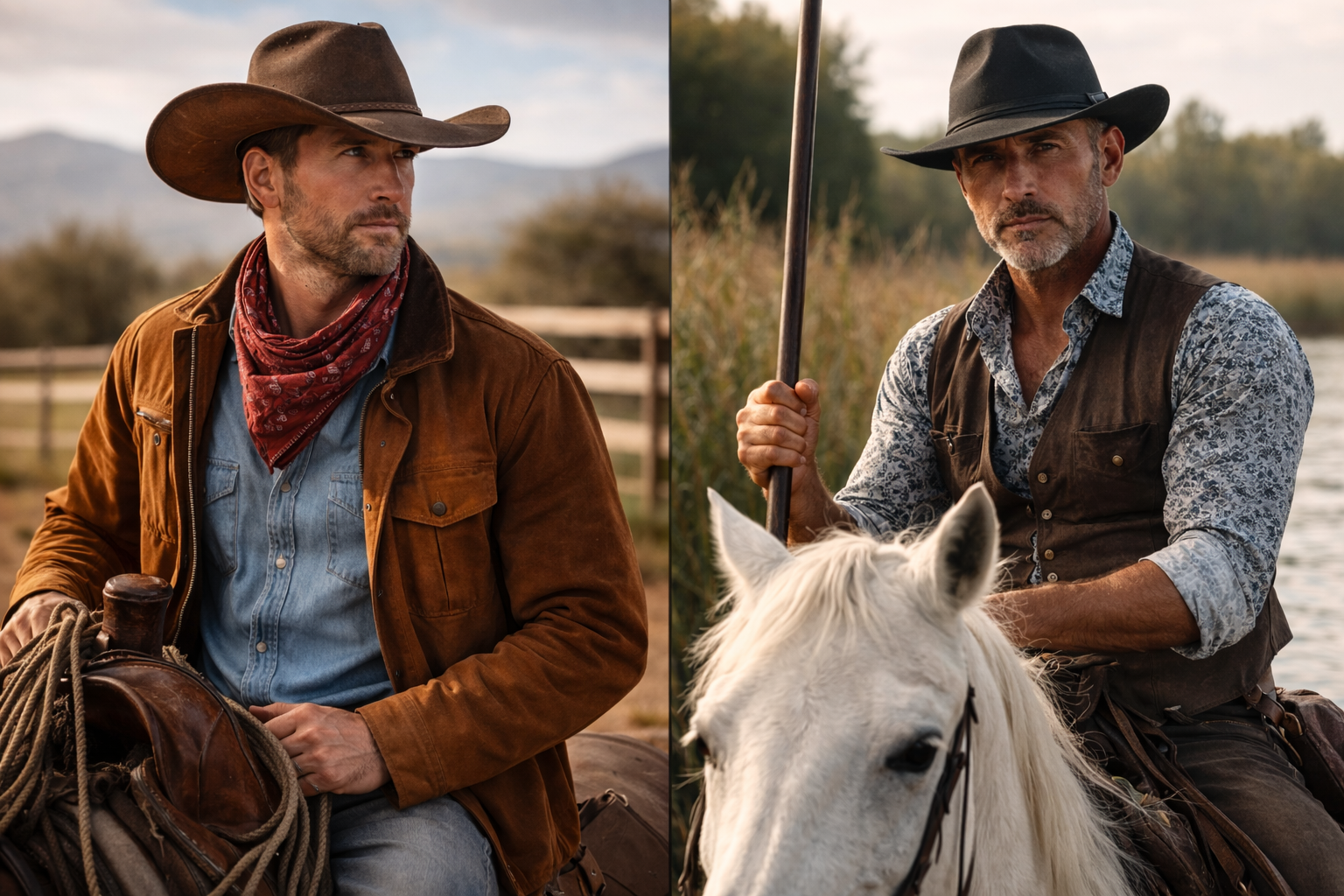 American cowboy vs French ranger: two worlds, the same passion for the great outdoors