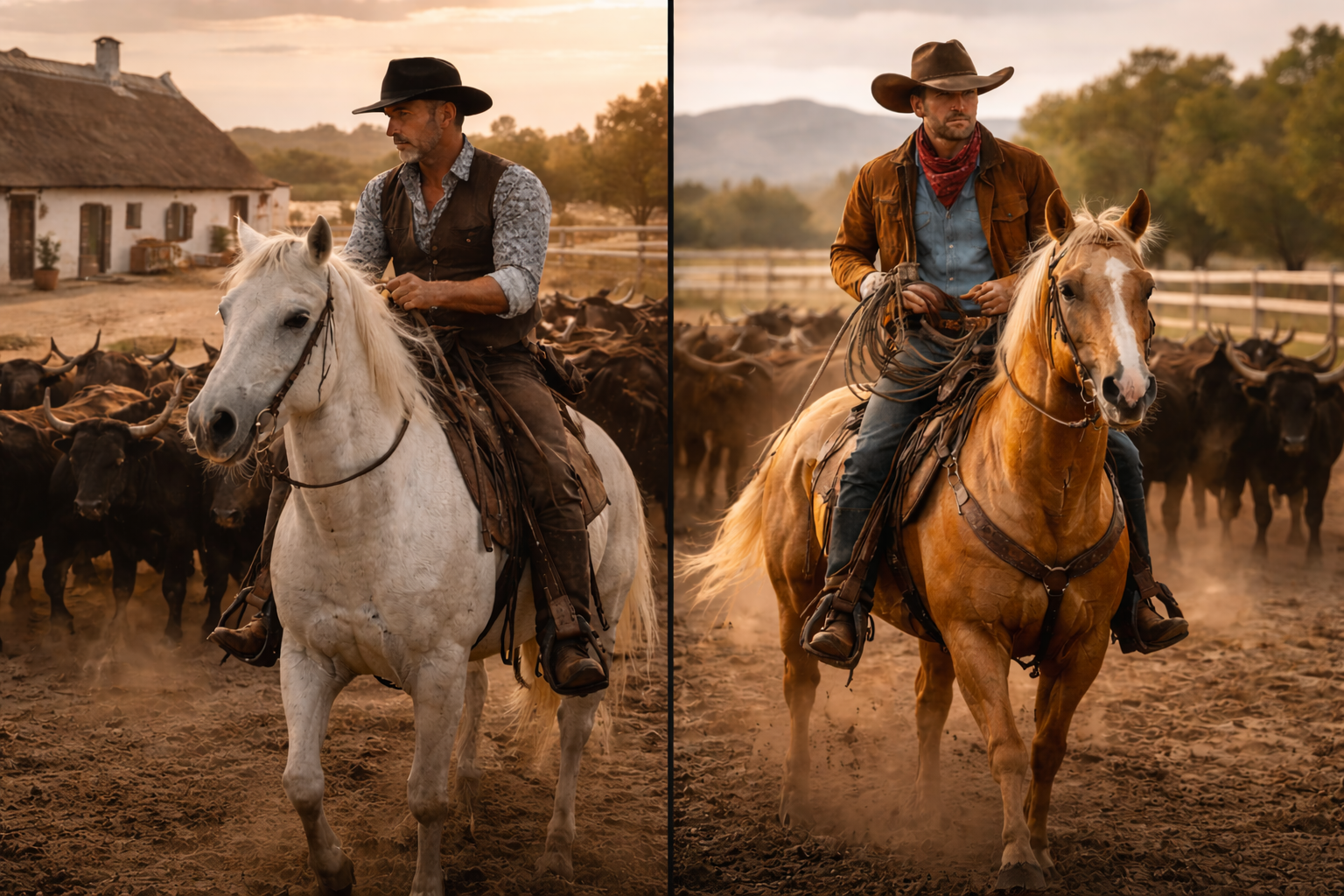 Le cheval Camargue vs le Quarter Horse: lequel est le meilleur cheval de bétail? - French Wild West